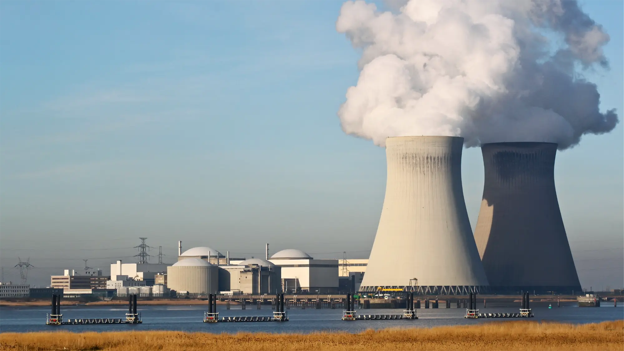 Photo d'une centrale nucléaire