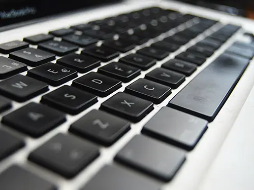 Photo d'un clavier