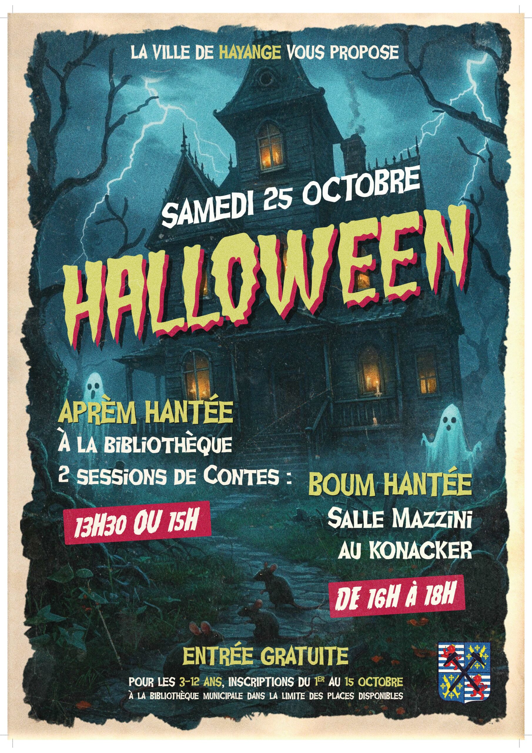 Halloween des enfants à Hayange