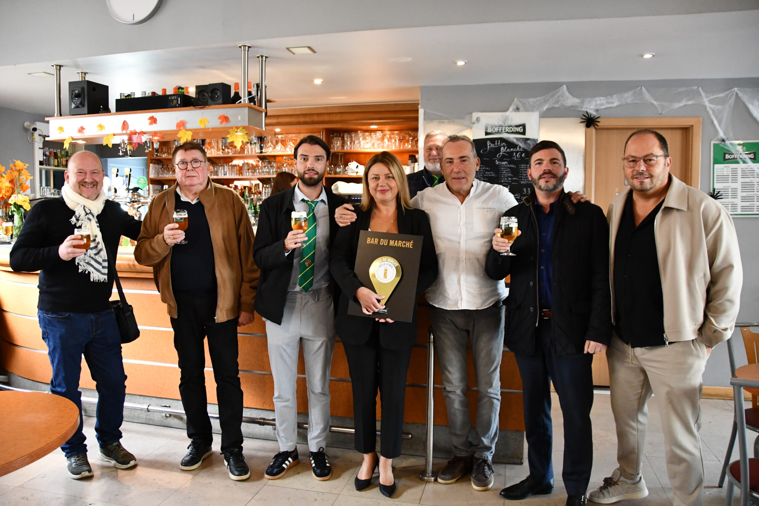 LE BAR DU MARCHÉ DISTINGUÉ PAR LE LABEL « GËLLE FLÛTE »